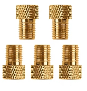 Bicycle Valve Adapter Presta to Schrader Copper