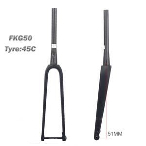 Carbon Ultralight Road / Gravel / CX Bike Front Fork