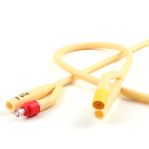 CE ISO Certified Disposable Silicone Coated Latex Pediatric Foley Catheter