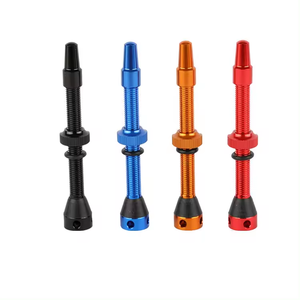 Mountain Road Bicycle Colorful Vacuum Valve 4 Hole Base