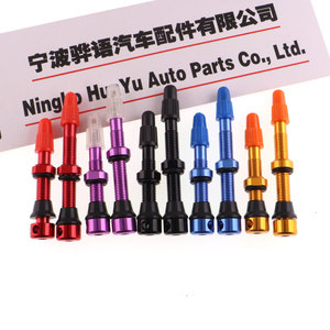 Colorful French Presta Valve Tubeless Bicycle Accessories