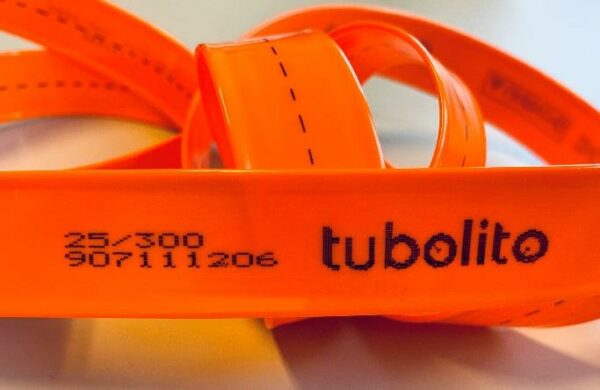 Tubolito 9-digit laser printed product code verification