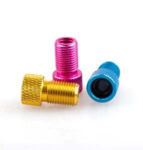 Aluminum Alloy Bike Valve Adapter Convert Presta to Schrader Valve Bicycle Pump Air Nozzle Tube Tools Bicycle Accessories
